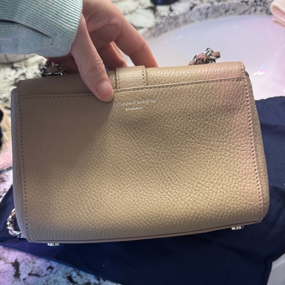 Aspinal of London Medium Lottie Leather Shoulder Bag - Picture 5 of 14